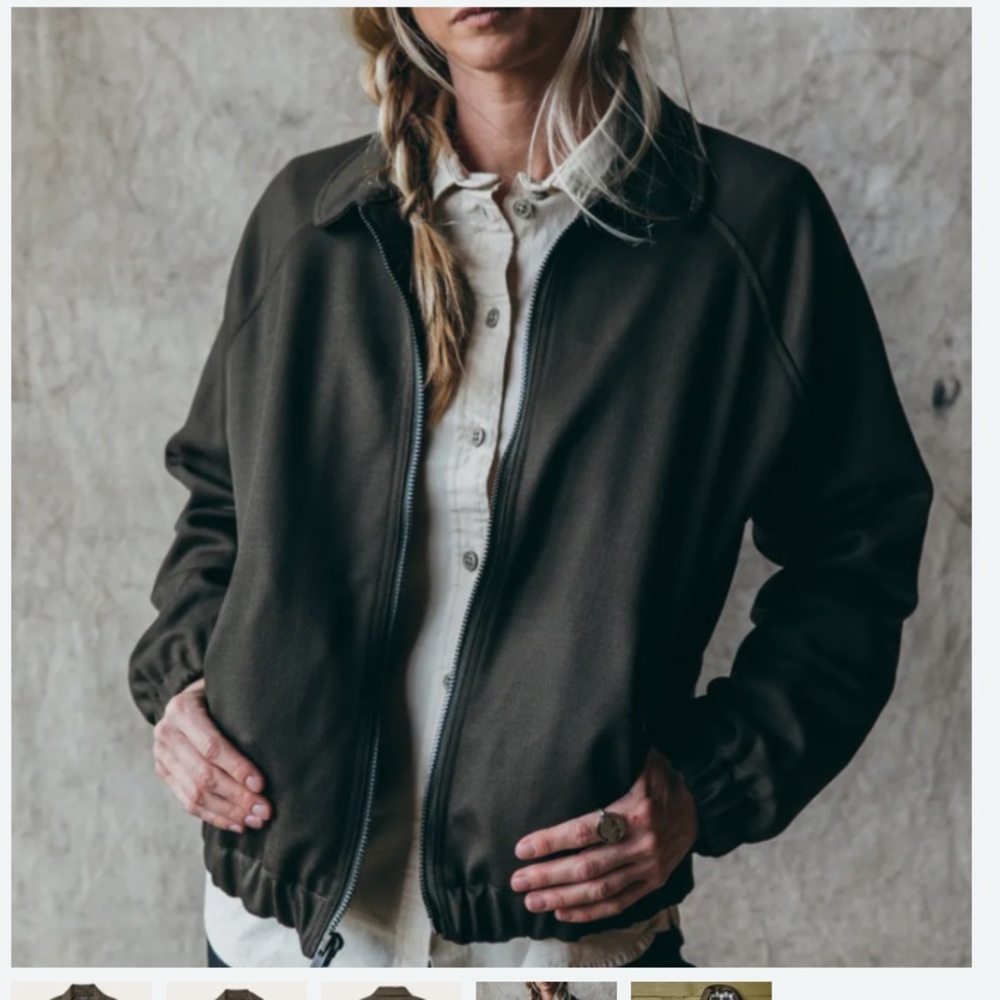 NWT Filson Whipcord Bomber Jacket
